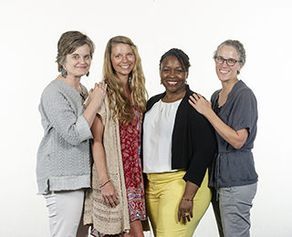 Dolly Byrd, Amanda Murphy, Crystal Cene and Beth Buys