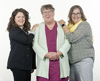 Amanda Anderson, Deborah Heigl, Sharon Hewner and Donna Gatti (not pictured)