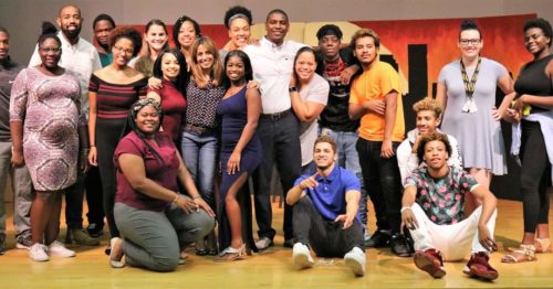 Health equity leadership by Derrick Stephens with underdogDREAMS foster youth