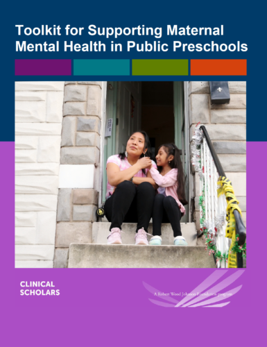 Toolkit for Supporting Maternal Mental Health in Public Preschools