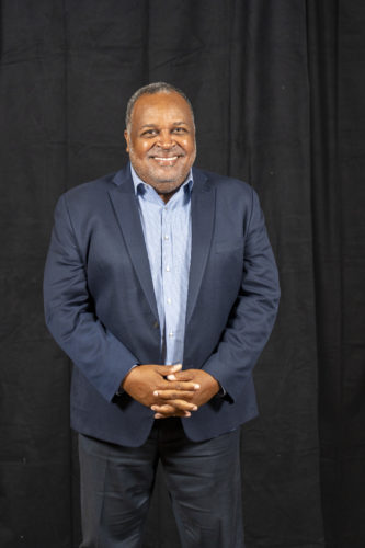 Kenneth Fox giving a Big Idea Talk on Community Health Workers in Schools