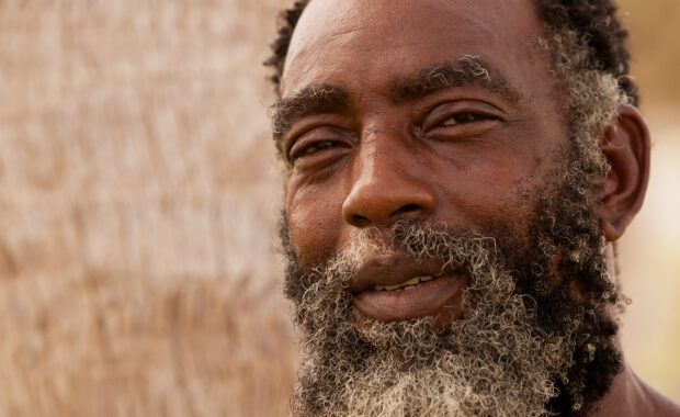 A familiar face Mr. Jones a Black man smiling